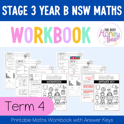 Stage 3 Year B NSW Maths Workbook Term 4