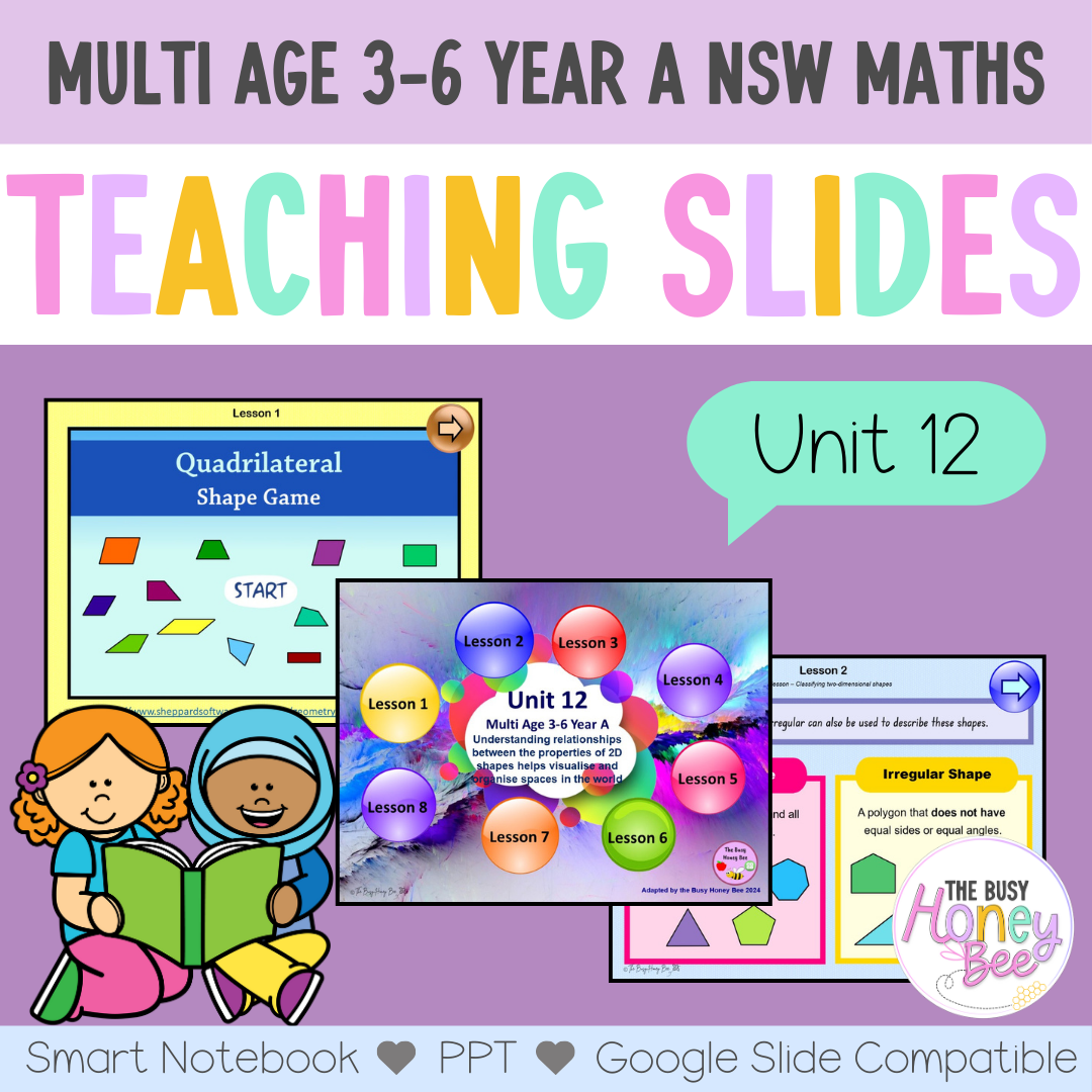 Multi Age 3-6 Year A Unit 12 Maths Teaching Slides