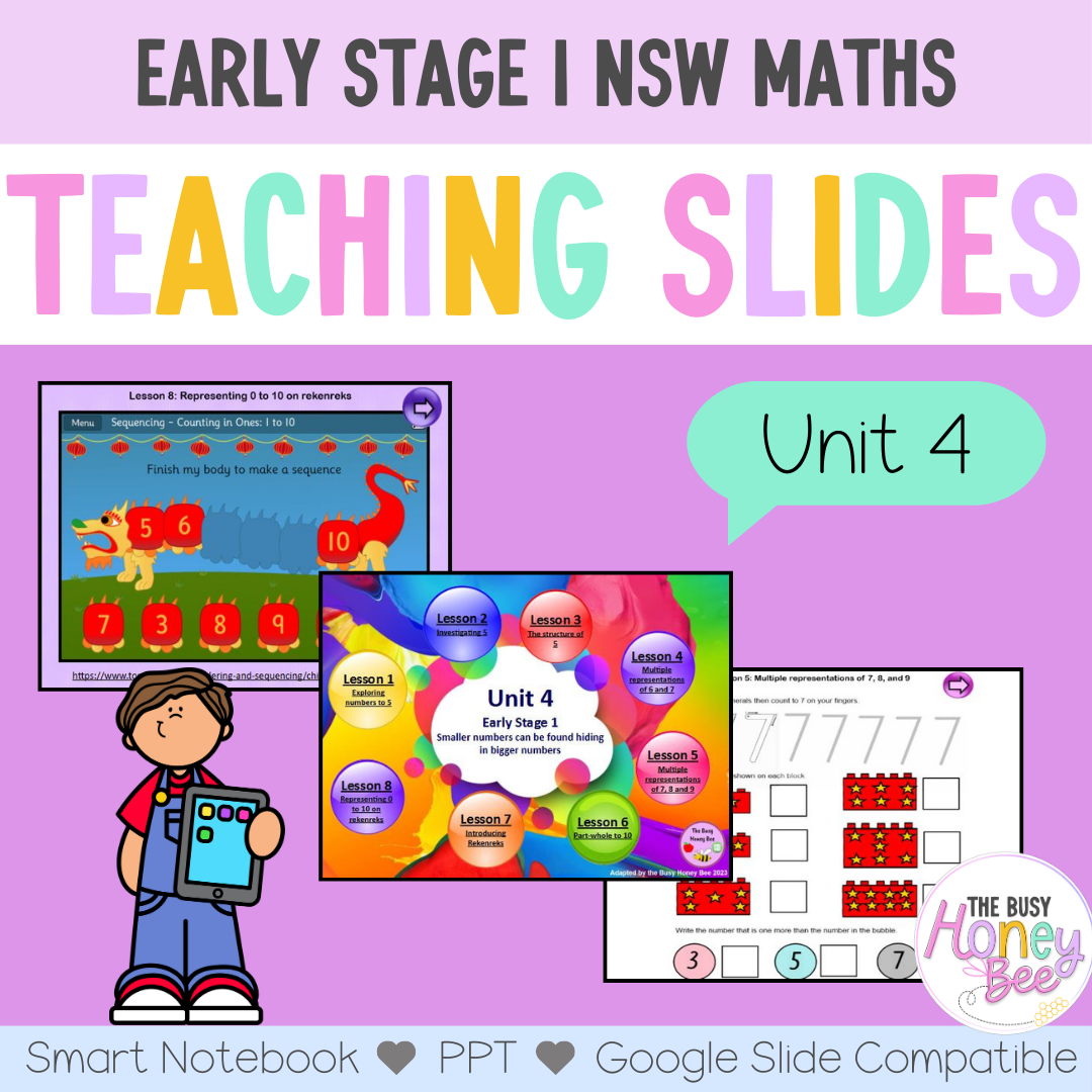 Early Stage 1 Unit 4 Maths Teaching Slides