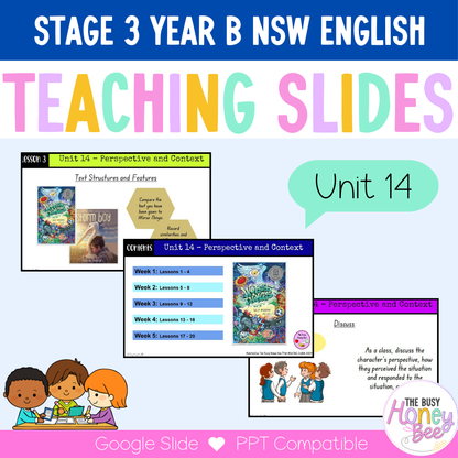 Stage 3 Year B Unit 14 Perspective and Context English Teaching Slides