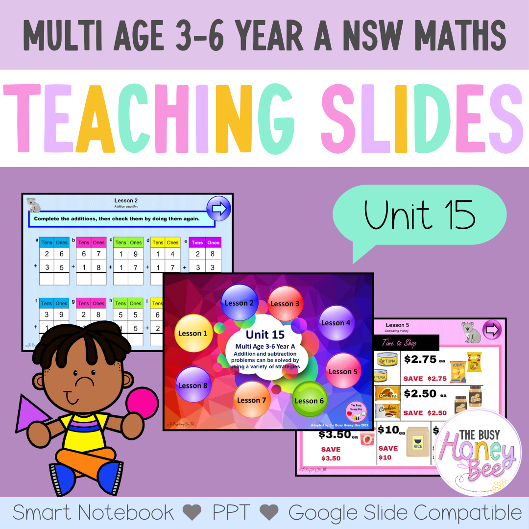 Multi Age 3-6 Year A Unit 15 Maths Teaching Slides