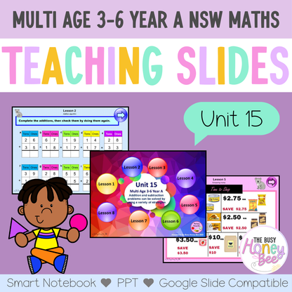 Multi Age 3-6 Year A Unit 15 Maths Teaching Slides