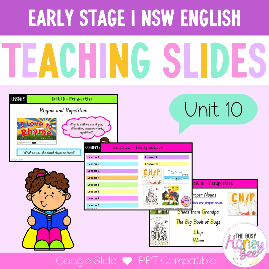 Early Stage 1 Unit 10 Perspective English Teaching Slides