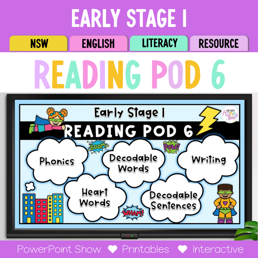 Early Stage 1 Reading Pod 6 - H, B