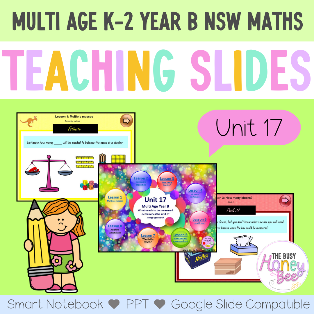 Multi Age Year B Unit 17 Maths Teaching Slides