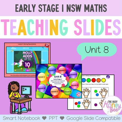 Early Stage 1 Unit 8 Maths Teaching Slides