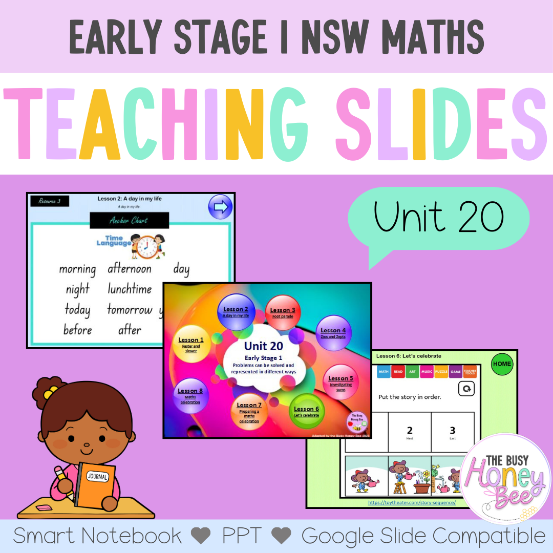 Early Stage 1 Unit 20 Maths Teaching Slides