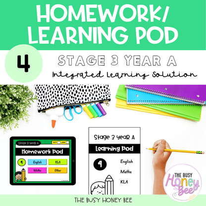 Stage 3 Year A Homework/Learning Pods Ultimate Mega Bundle