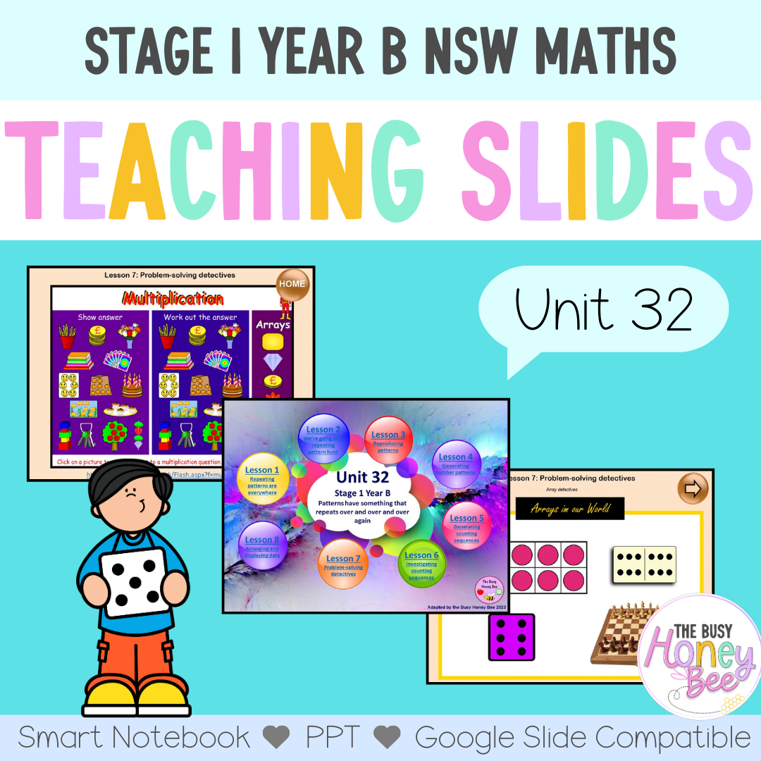 Stage 1 Year B Unit 32 Maths Teaching Slides