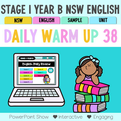 Stage 1 Year B Australian | NSW English Daily Review | Daily Warm Unit 38