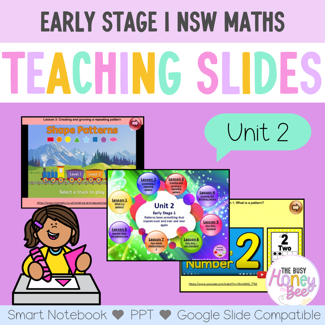 Early Stage 1 Unit 2 Maths Teaching Slides