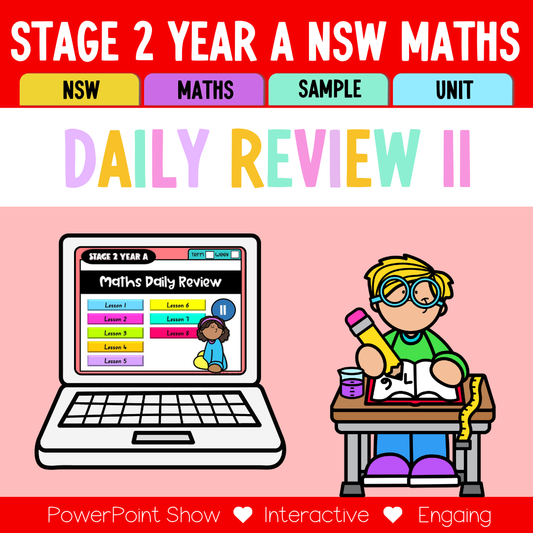 Stage 2 Year A Australian | NSW Math Daily Review | Warm-Up Unit 11