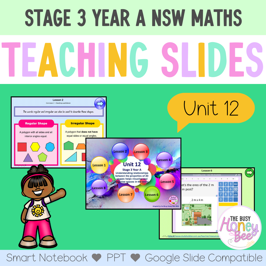 Stage 3 Year A Unit 12 Maths Teaching Slides