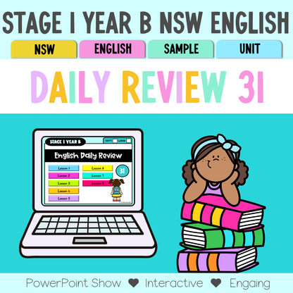 Stage 1 Year B Australian | NSW English Daily Review | Daily Warm Unit 31
