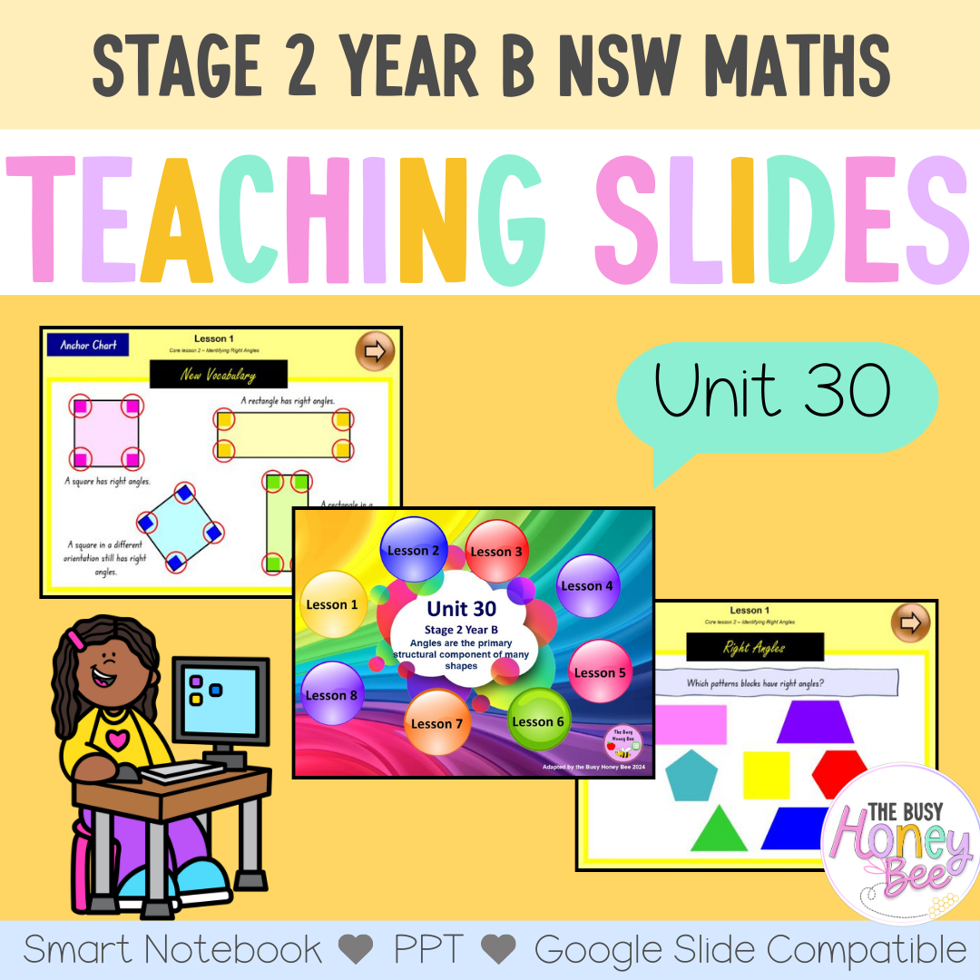 Stage 2 Year B Unit 30 NSW Maths Teaching Slides