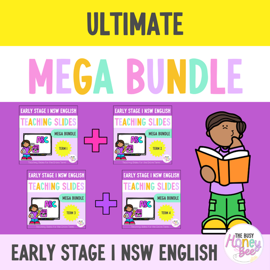Early Stage 1 Ultimate English Teaching Slides Mega Bundle