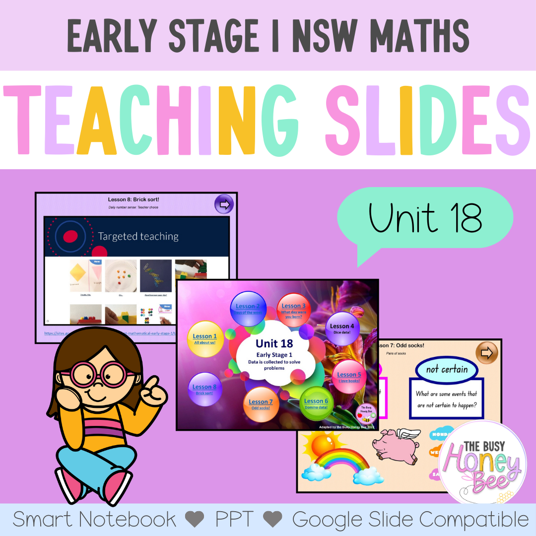 Early Stage 1 Unit 18 Maths Teaching Slides