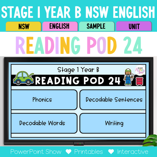 Stage 1 Year B - Year 2 Reading Pod 24 - le, il, al