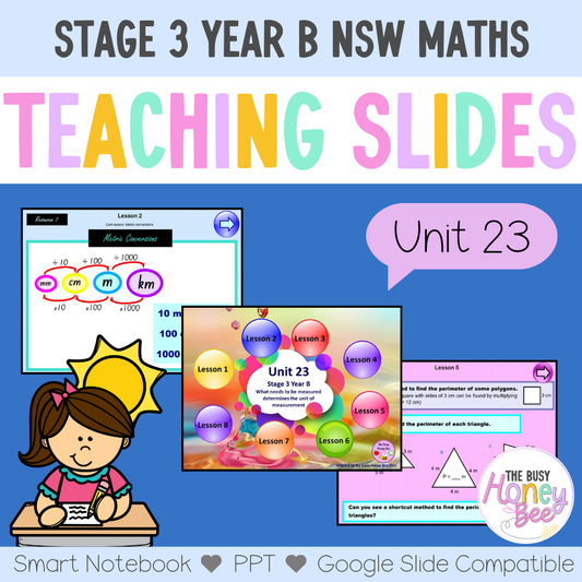 Stage 3 Year B Unit 23 Maths Teaching Slides