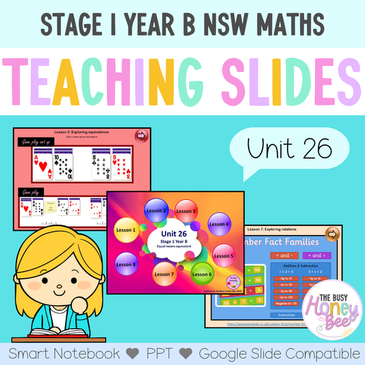 Stage 1 Year B Unit 26 Maths Teaching Slides