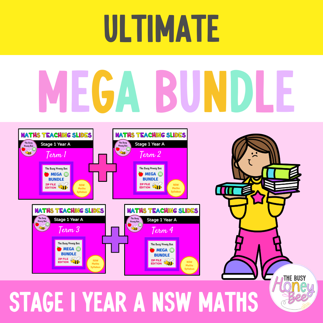 Stage 1 Year A Ultimate Maths Teaching Slides Mega Bundle