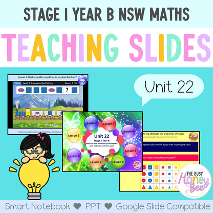 Stage 1 Year B Term 1 Maths Teaching Slides Mega Bundle