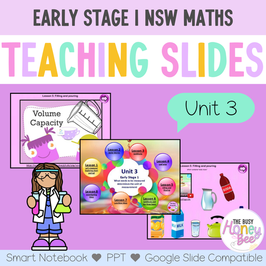 Early Stage 1 Unit 3 Maths Teaching Slides