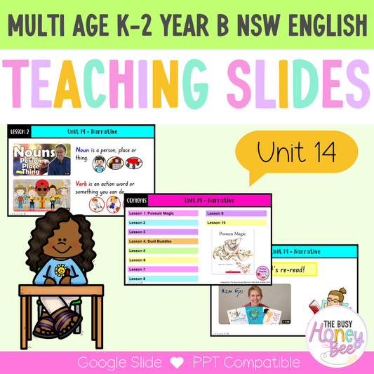 Multi Age Year B Unit 14 Narrative English Teaching Slides