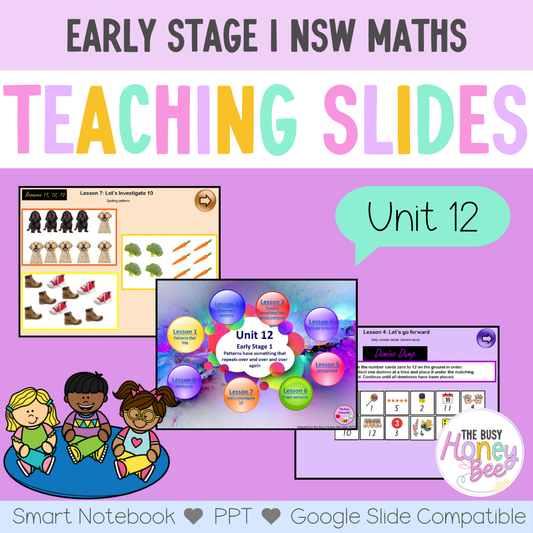 Early Stage 1 Unit 12 Maths Teaching Slides