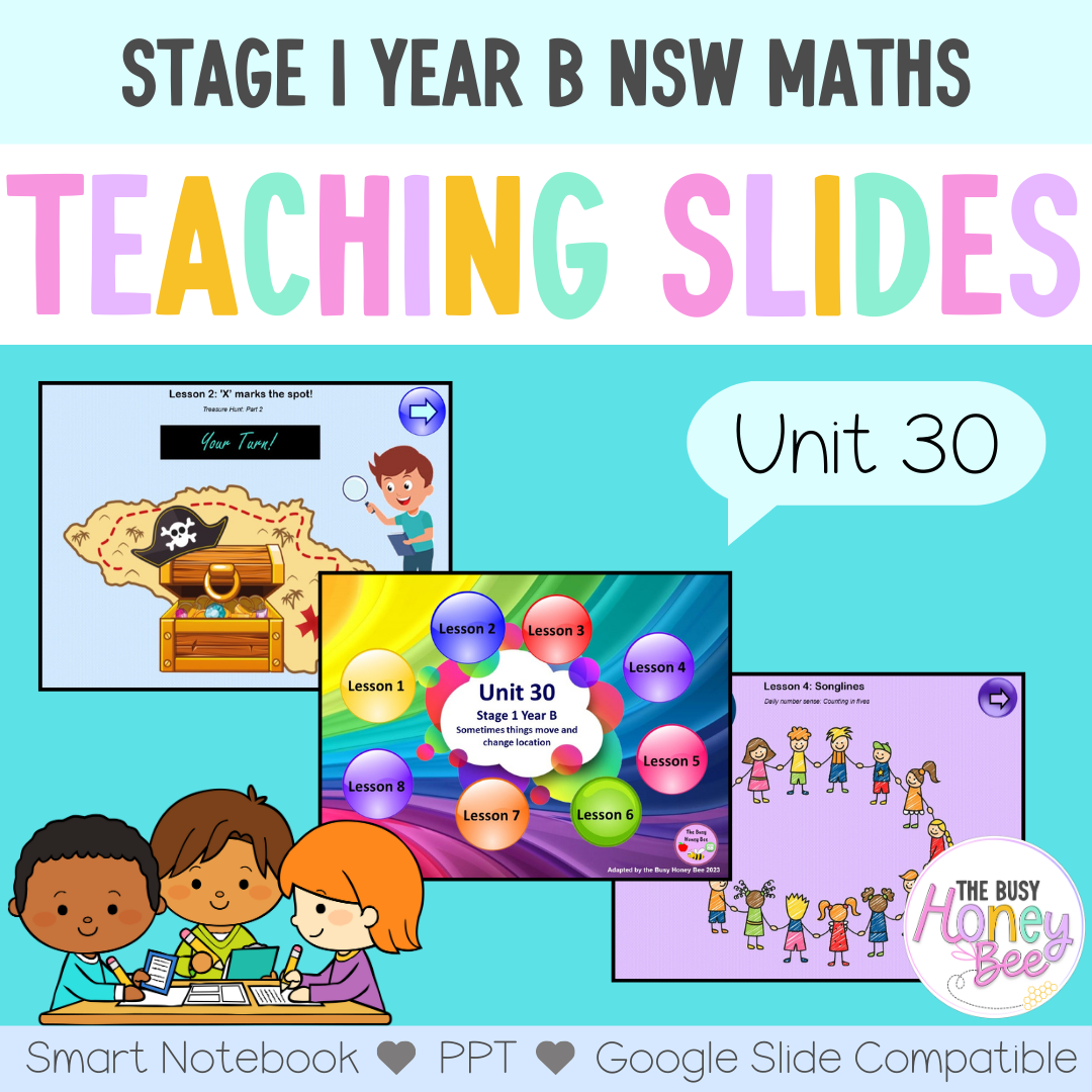 Stage 1 Year B Unit 30 Maths Teaching Slides