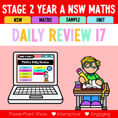 Stage 2 Year A Australian | NSW Math Daily Review | Warm-Up Unit 17