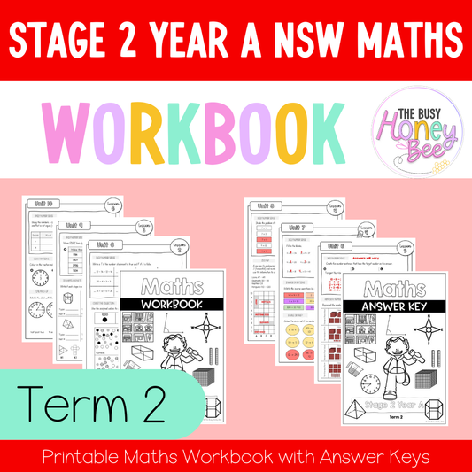 Stage 2 Year A NSW Maths Workbook Term 2