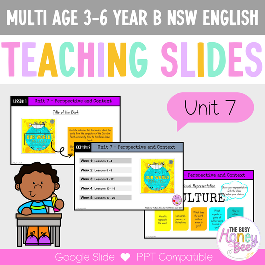 Multi Age 3-6 Year B Unit 7 Perspective and context English Teaching Slides