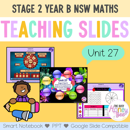 Stage 2 Year B Unit 27 Maths Teaching Slides