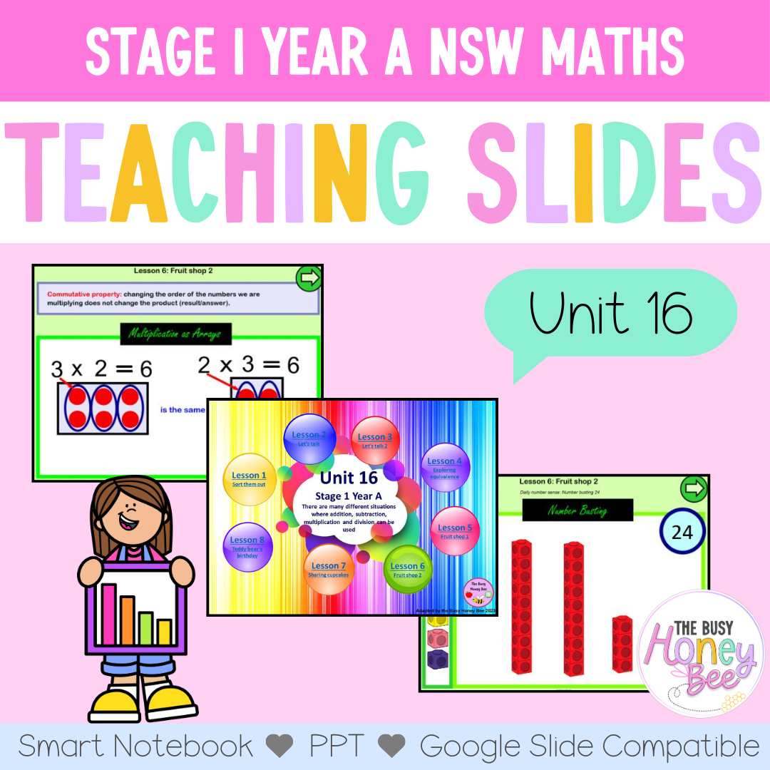 Stage 1 Year A Unit 16 Maths Teaching Slides