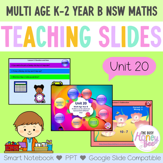 Multi Age Year B Unit 20 Maths Teaching Slides