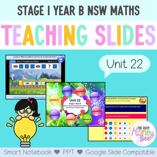 Stage 1 Year B Unit 22 Maths Teaching Slides