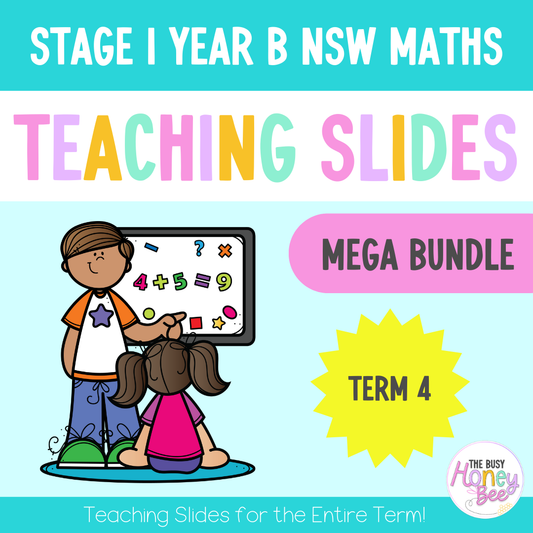 Stage 1 Year B Term 4 Maths Mega Bundle