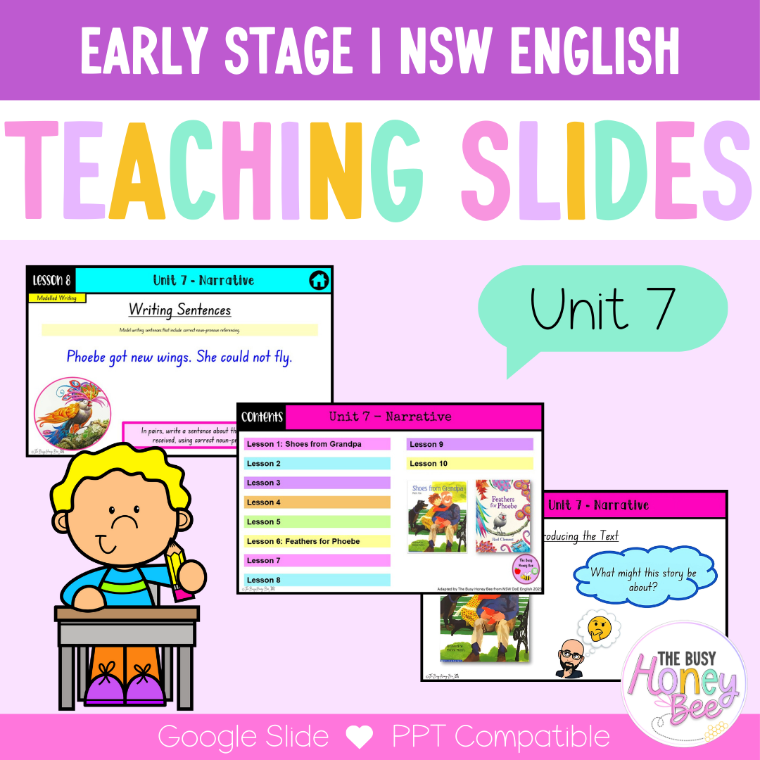 Early Stage 1 Unit 7 Narrative English Teaching Slides