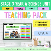 Stage 3 NSW Science Sample Unit 4 Teaching Pack 2026