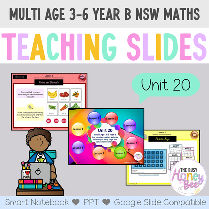 Multi Age 3-6 Year B Unit 20 Maths Teaching Slides