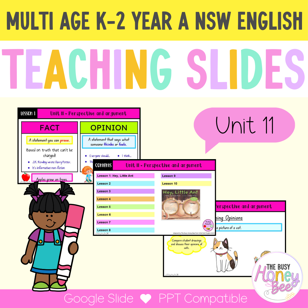 Multi Age Year A Unit 11 Perspective and Argument English Teaching Slides