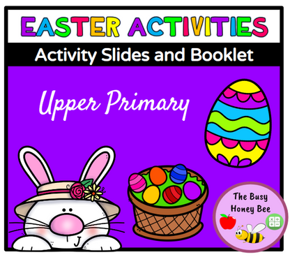 Upper Primary Easter Activity Slides and Booklet