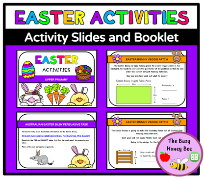 Upper Primary Easter Activity Slides and Booklet