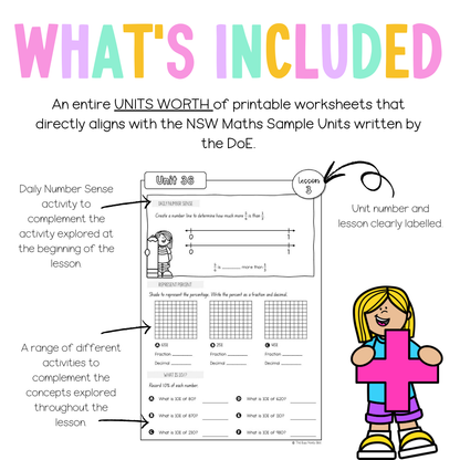 Stage 3 Year B NSW Maths Worksheets Unit 36