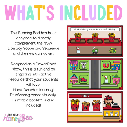 Stage 1 Year A - Year 1 Reading Pod 1 - ay, ai and a_e