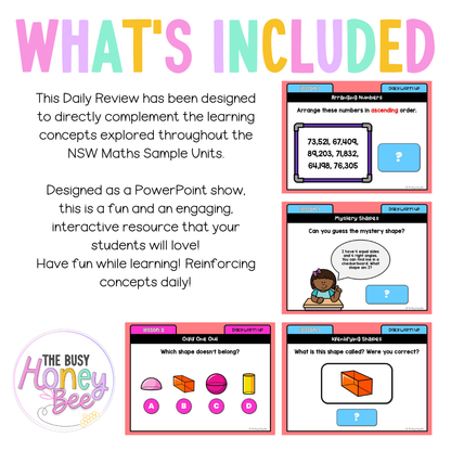 Stage 2 Year A Australian | NSW Math Daily Review | Warm-Up Unit 9