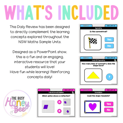 Multi Age 3-6 Year B Australian | NSW Math Daily Review | Warm-Up Unit 12