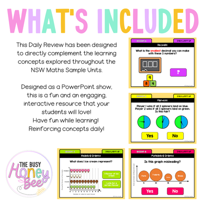 Stage 2 Year B Australian | NSW Math Daily Review | Warm-Up Unit 38