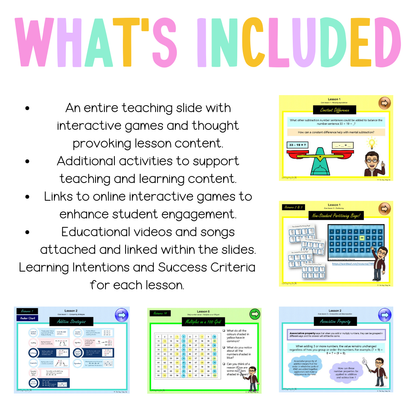 Stage 2 Year B Unit 35 Maths Teaching Slides